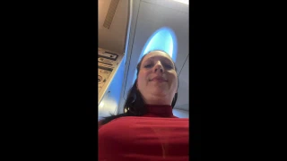 ViolettaAngel Public messes in the aircraft