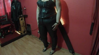 Lady-Pam-HH Sexy leather outfit