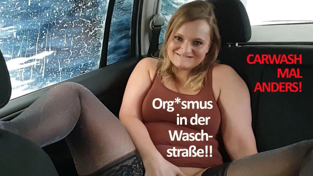 Orgasmus in der Waschstraße!! CARWASH MAL ANDERS!