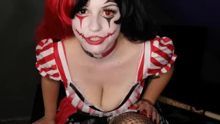Harley-Twoface Halloween Special-Revenge greetings to Joker