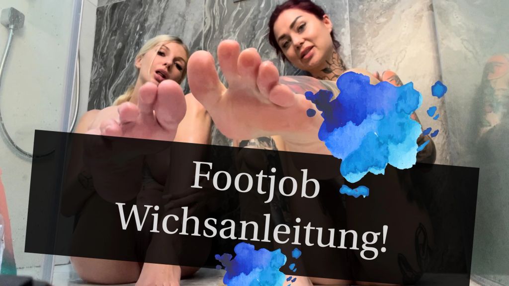 Footjob Wichsanleitung!