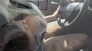 MilaElaine Got horny while driving!