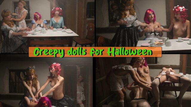Creepy dolls for Halloween