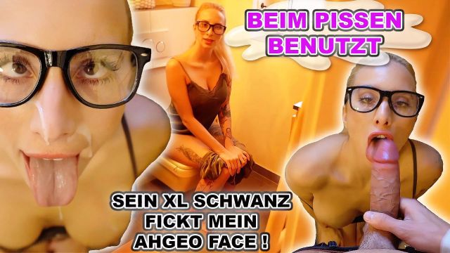 VOM MITBEWOHNER BEIM PISSEN ERWISCHT UND DAFÜR GEBLASEN!