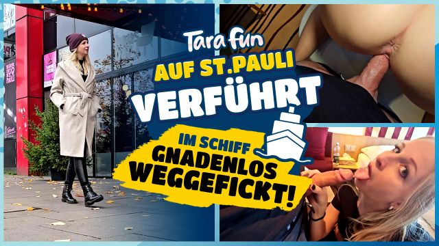 Auf St.Pauli VERFÜHRT - Auf dem Schiff GNADENLOS WEGGEFICKT!