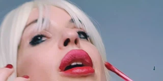 NattyNat LipGames- perverted, red lips!