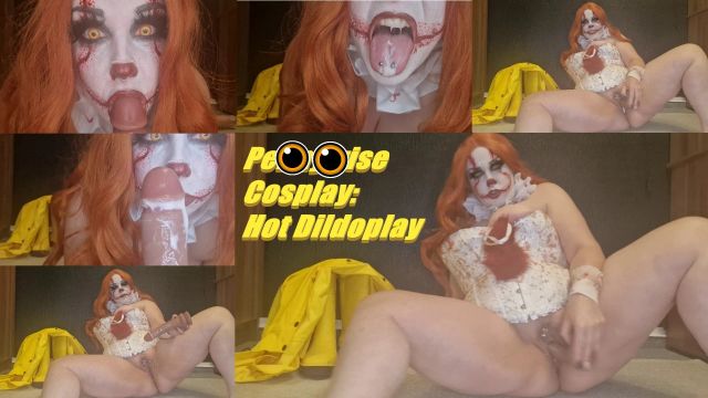 Pe**ywise Cosplay: Hot Dildoplay