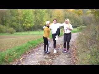 AnnyTasty JoggingPiss - Voyeur mounts us