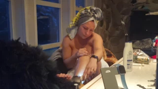 ViolettaAngel Shave everything before a date with a Norwegian user