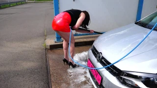 CindyLove The car wash and its consequences