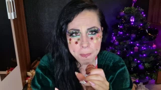 MelliniaStone Christmas elf blowjob with dirty talk and countdown