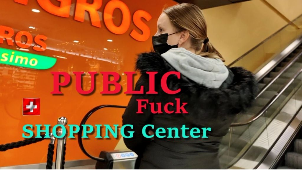 Public Fick im Shopping-Center