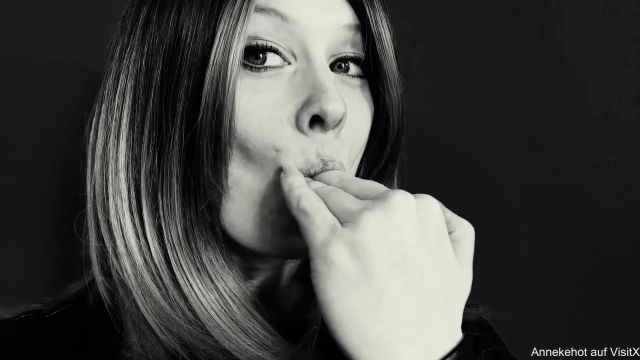Lutsch Deine Finger wie einen Schwanz