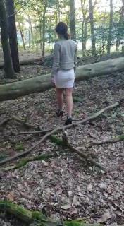 LadyMelinaJolie Pissed all over the forest