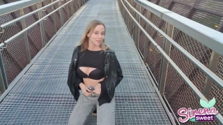 SirenaSweet Cheeky and spontaneous! Publicly fingered!