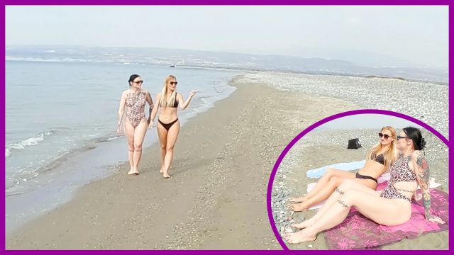 NACKT STRAND MÄDELSURLAUB?! SOMMER, SONNE, FOTZE LECKEN!