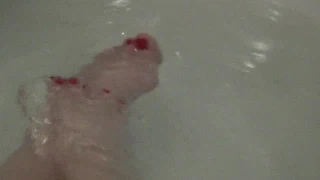 SophieSecret Feet in the bathtub