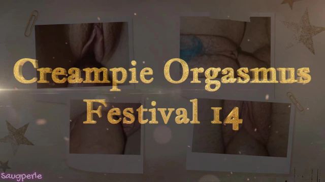 ♛ Creampie Orgasmus Festival 14 (13 Min) (Mit Ton)