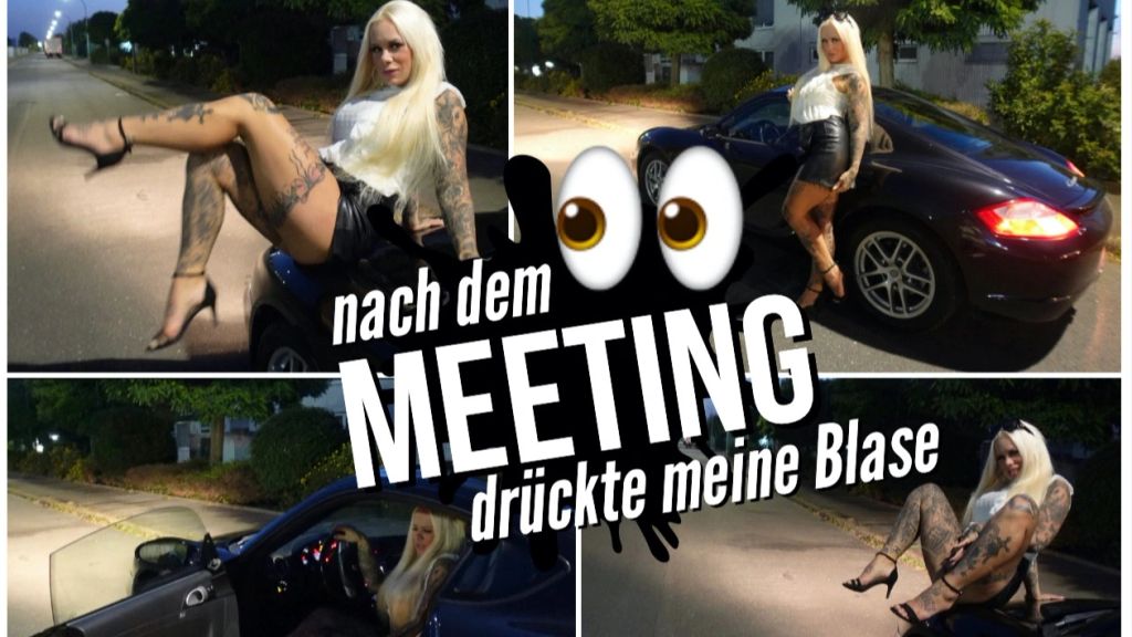 nach dem MEETING drückt meine BLASE