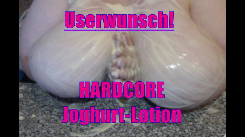 USERWUNSCH - HARDCORE Joghurt-Lotion .... das war mal eine e