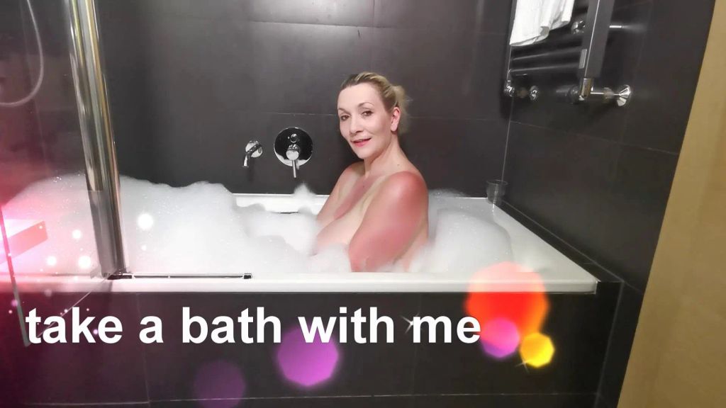 take a bath with me