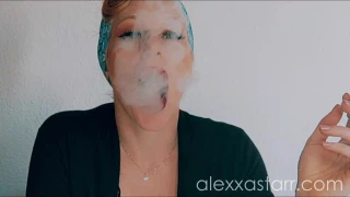 AlexxaStarr MILF Smoking Fetish 