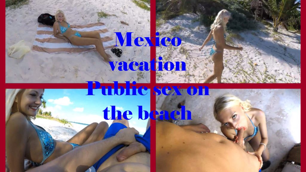 13401719 1024 - Urlaub in Mexiko: Sex in der Öffentlichkeit am Strand und Sp - Strand, Public, POV, Outdoor, Öffentlichkeit, natur, nahaufnahmen, Mann, lutschen, im freien, Draußen, blowjob, blondine, Blonde, blond, Blasen