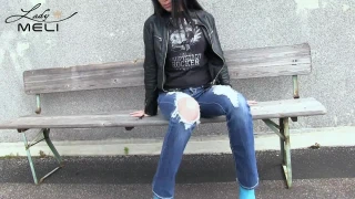 Lady-Meli Masturbation + Mein Knackarsch in Jeans